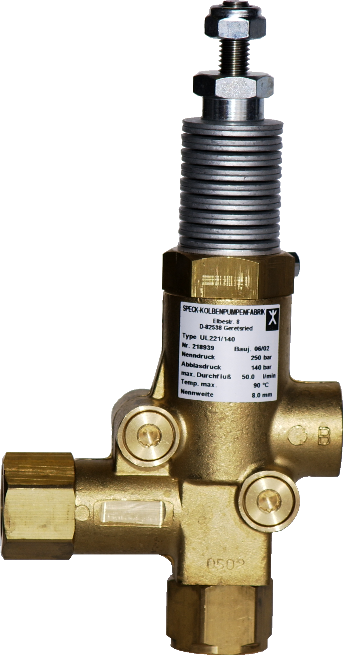 UL221 Unloader Valve
