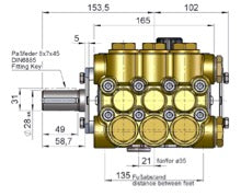 NP25 Front Dimension