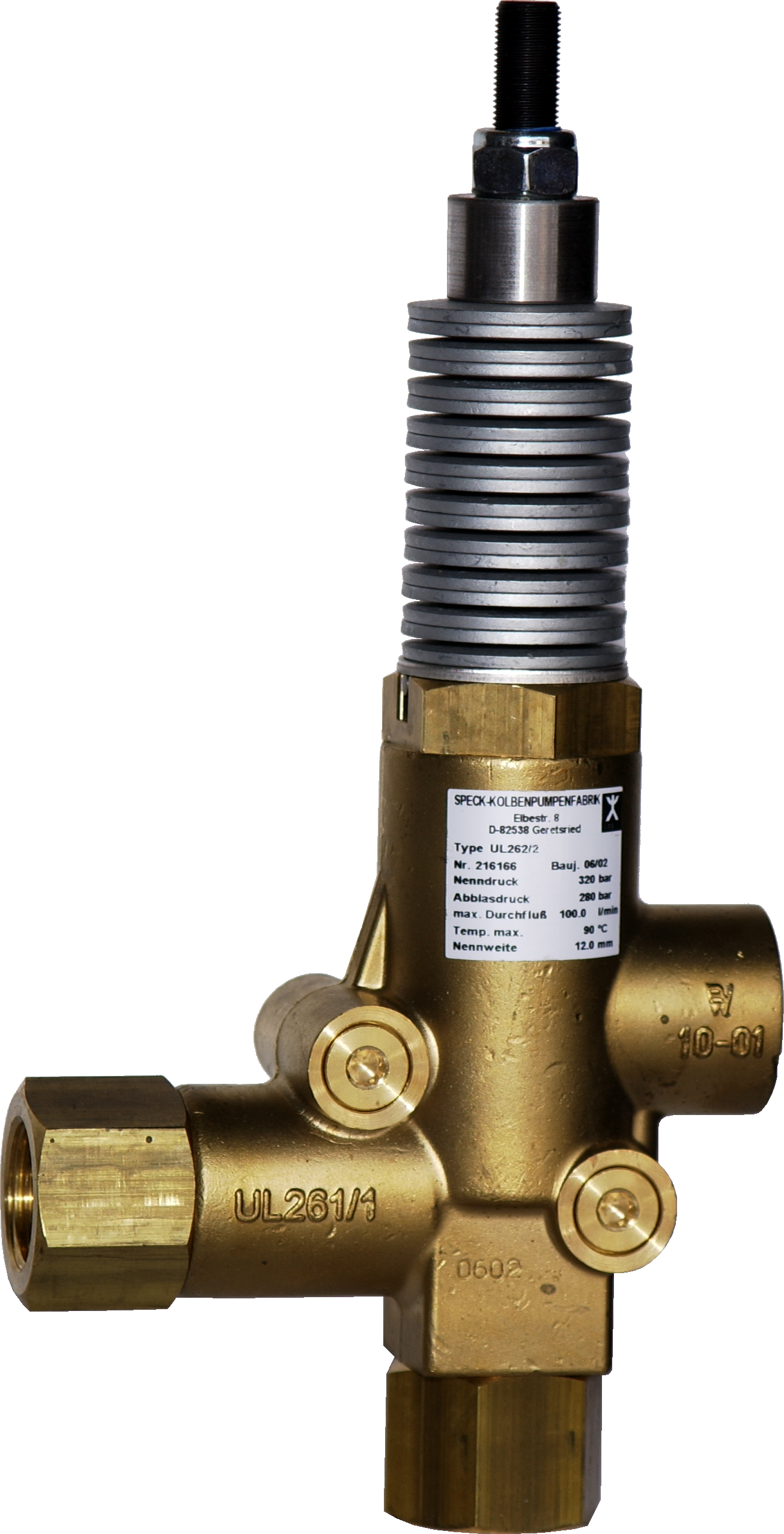 UL262 Unloader Valve