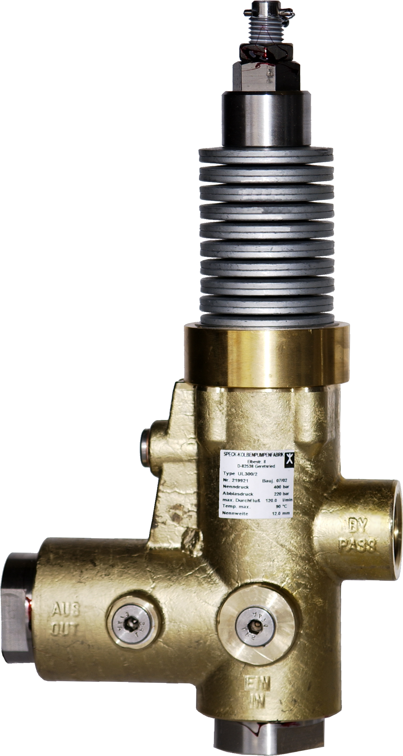 UL300 Unloader Valve