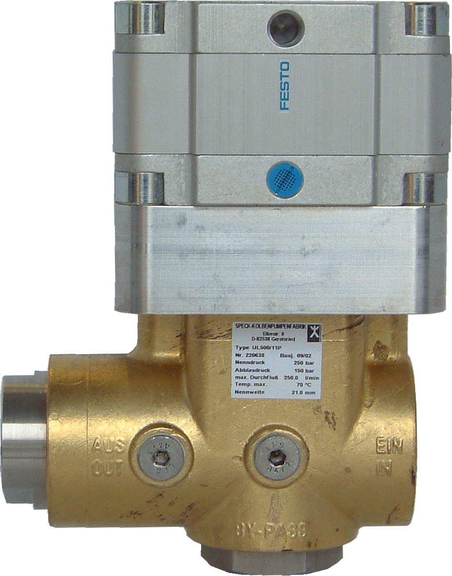 UL500 Pneumatic Unloader Valve