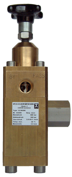 UL50/500 Unloader Valve